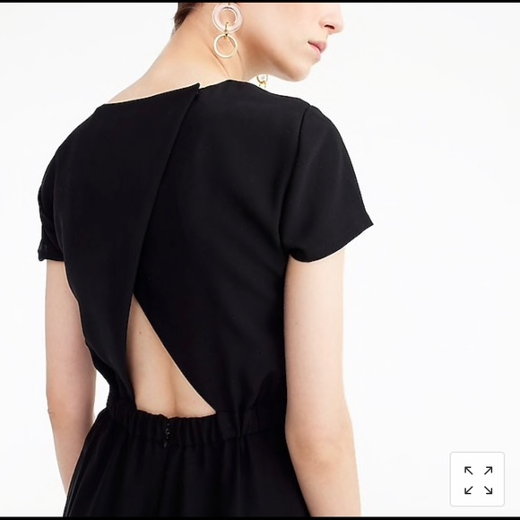 J Crew draped wrap back jumpsuit - Picture 3 of 7